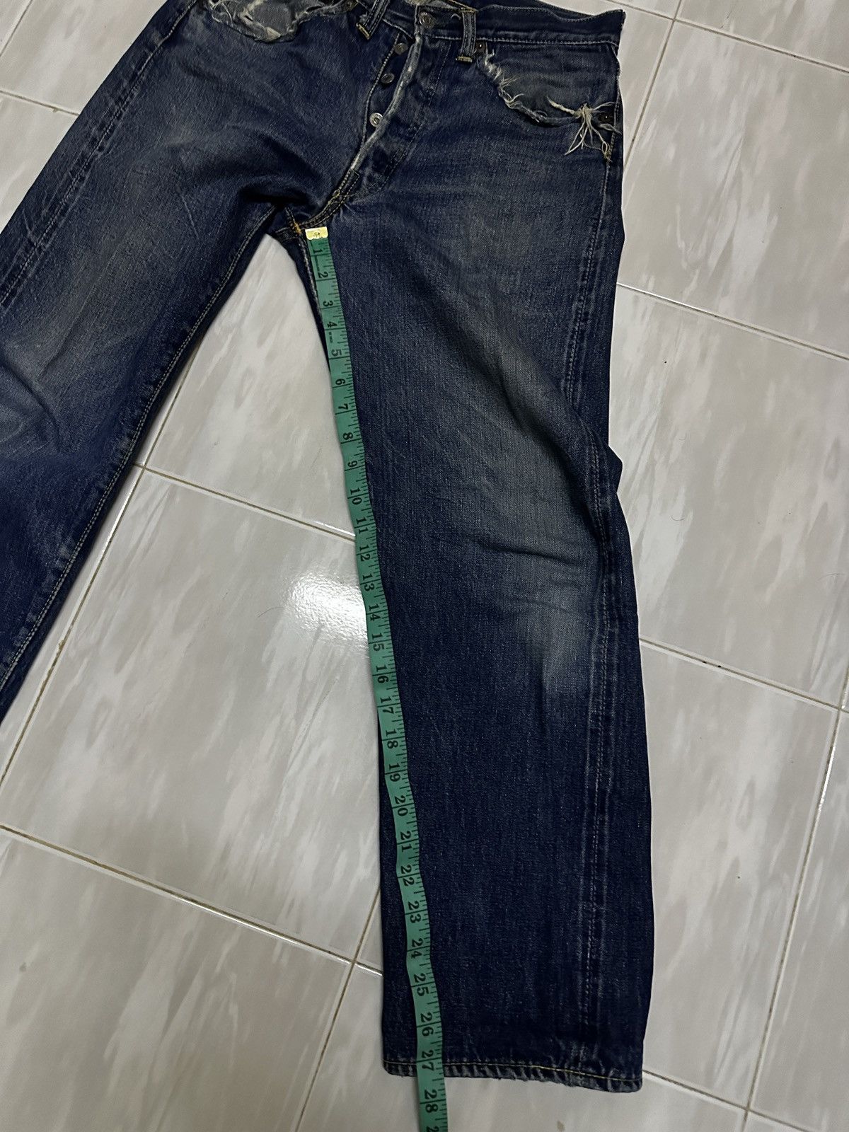 Levi's SOLD SOLD SOLD!! Vintage Levis big e 501 hidden rivet 1950’s Size US 31 - 5 Thumbnail