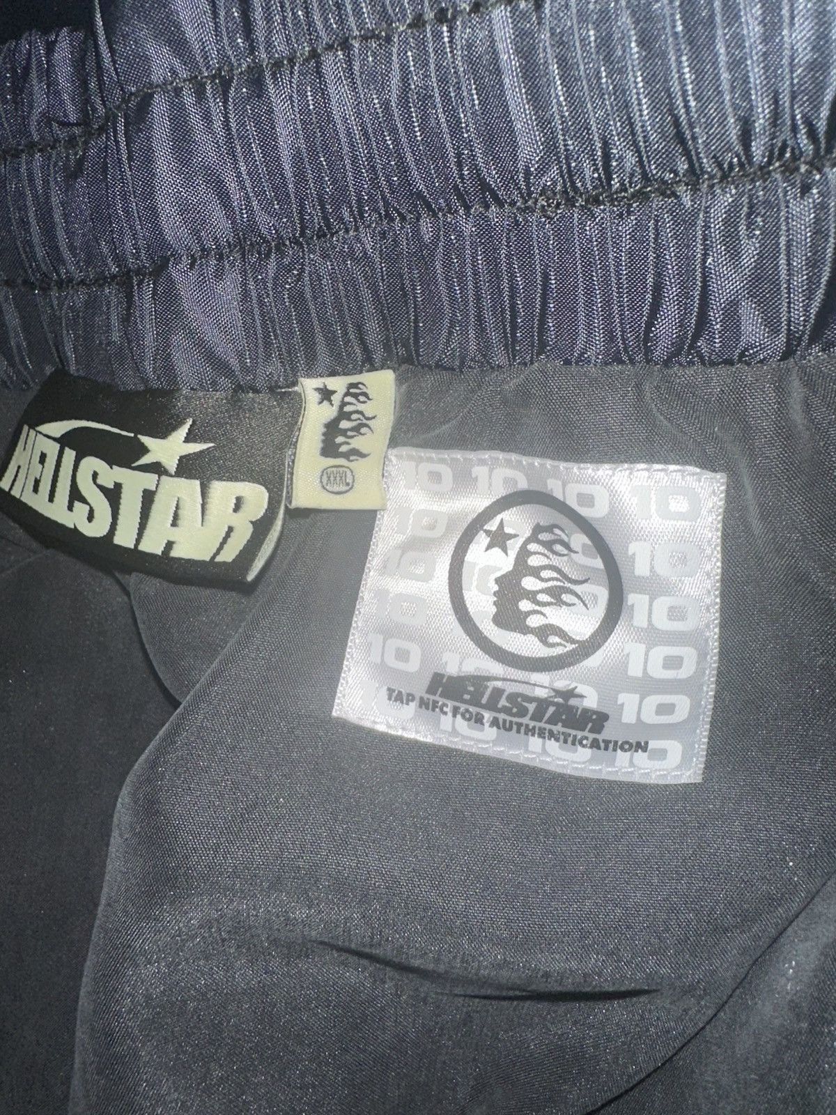 Hellstar Waxed Nylon Pants Size 3XL