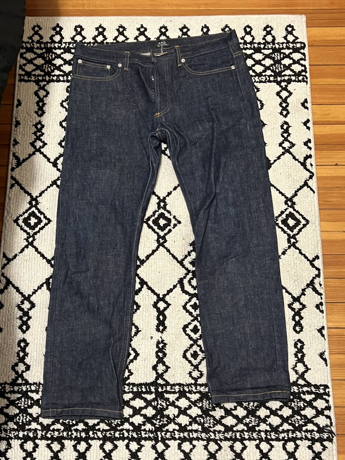 image of A P C Denim in Navy, Men's (Size 31)