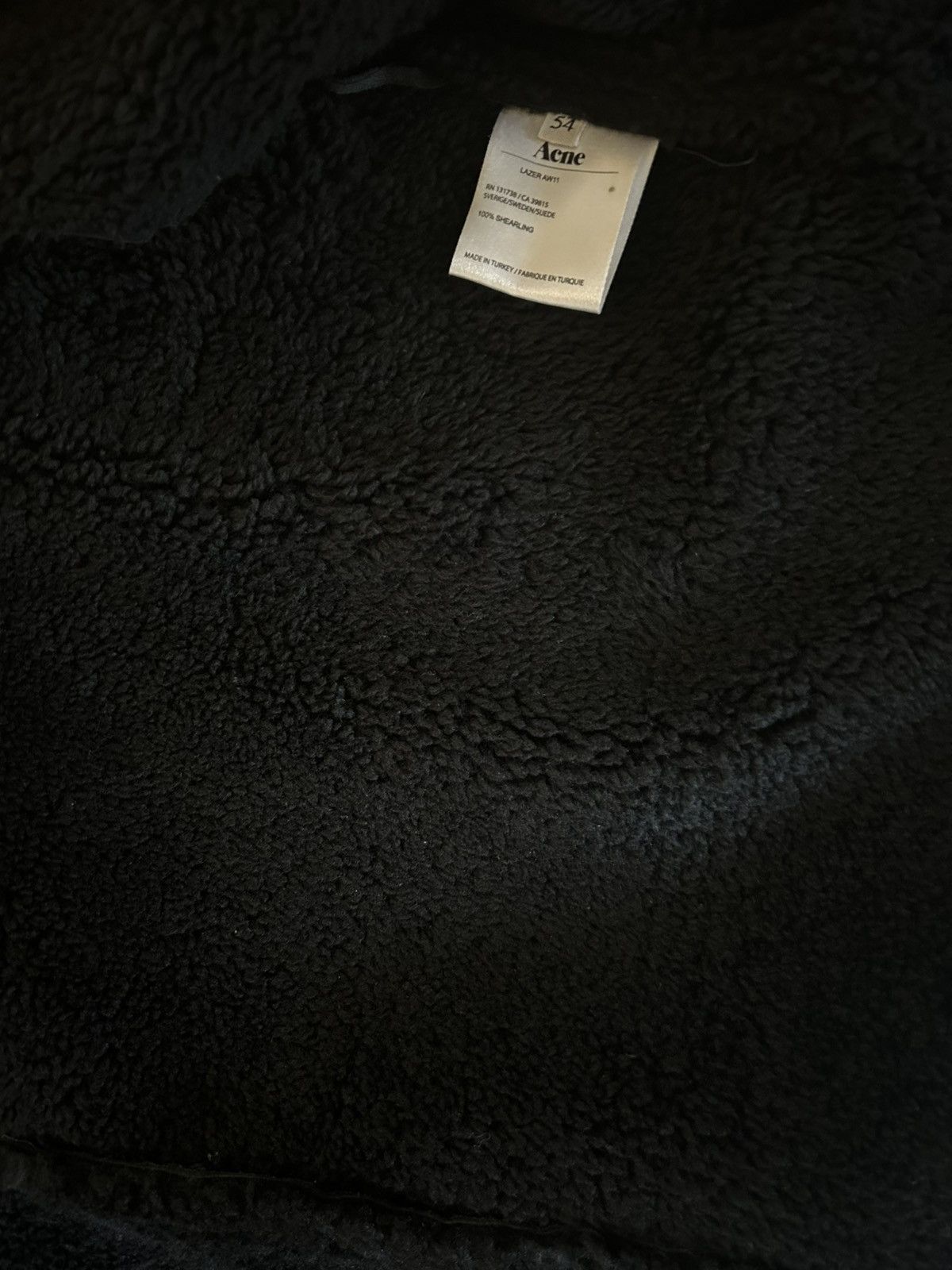 Acne Studios Acne Studios Shearling Bomber Jacket AW11 – Men’s XL/54 Size US L / EU 52-54 / 3 - 4 Thumbnail