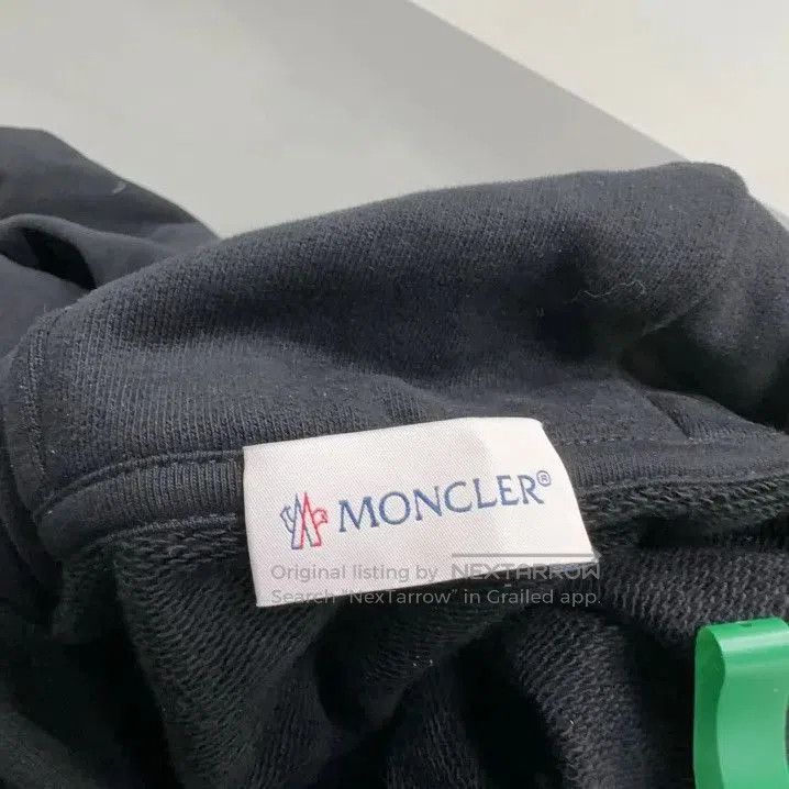 Moncler Moncler Men's Solid Logo Patch Hooded Sweatshirt. Size US XS / EU 42 / 0 - 6 Thumbnail