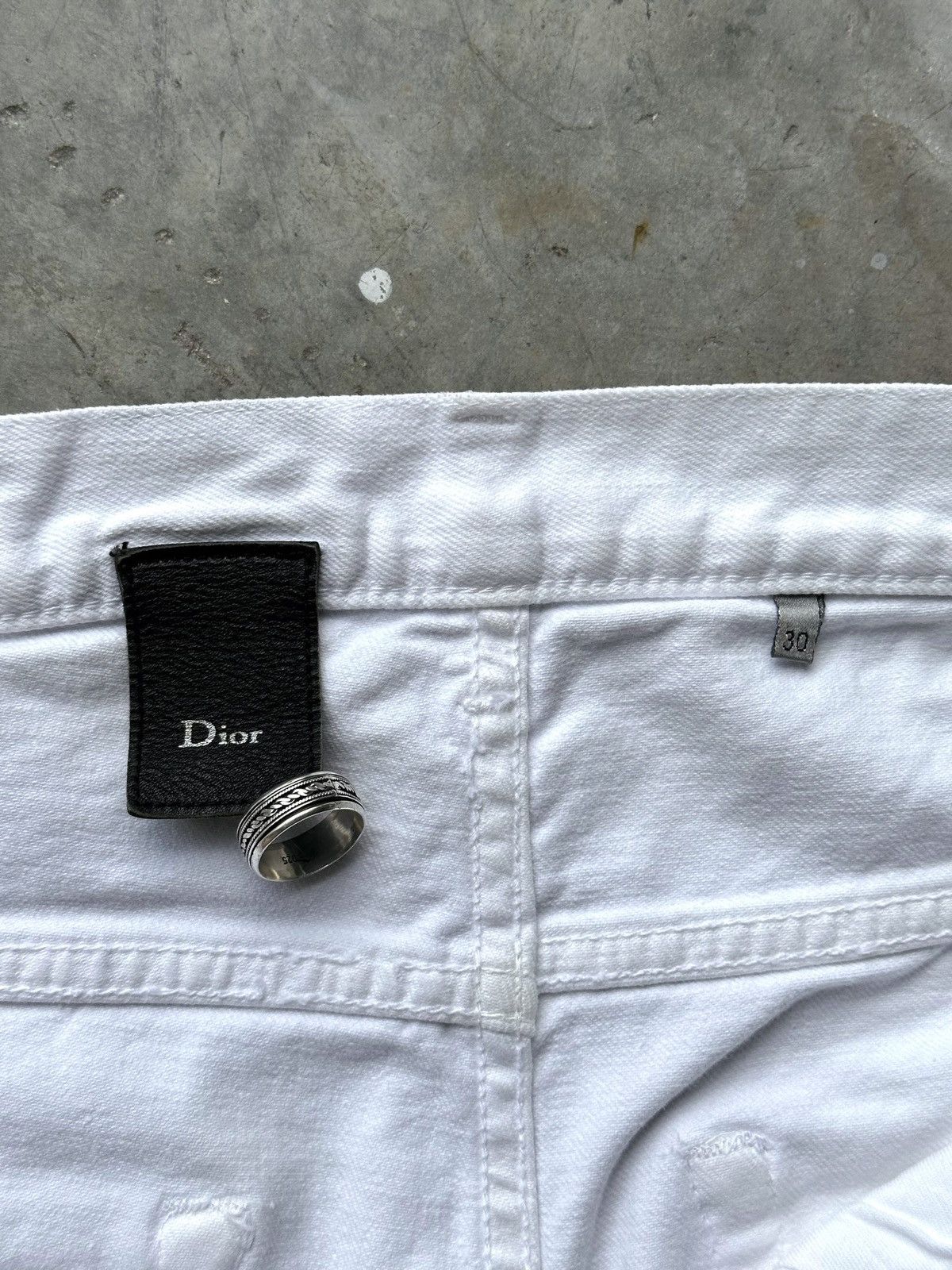 Dior Dior White Denim Size US 30 / EU 46 - 6 Thumbnail