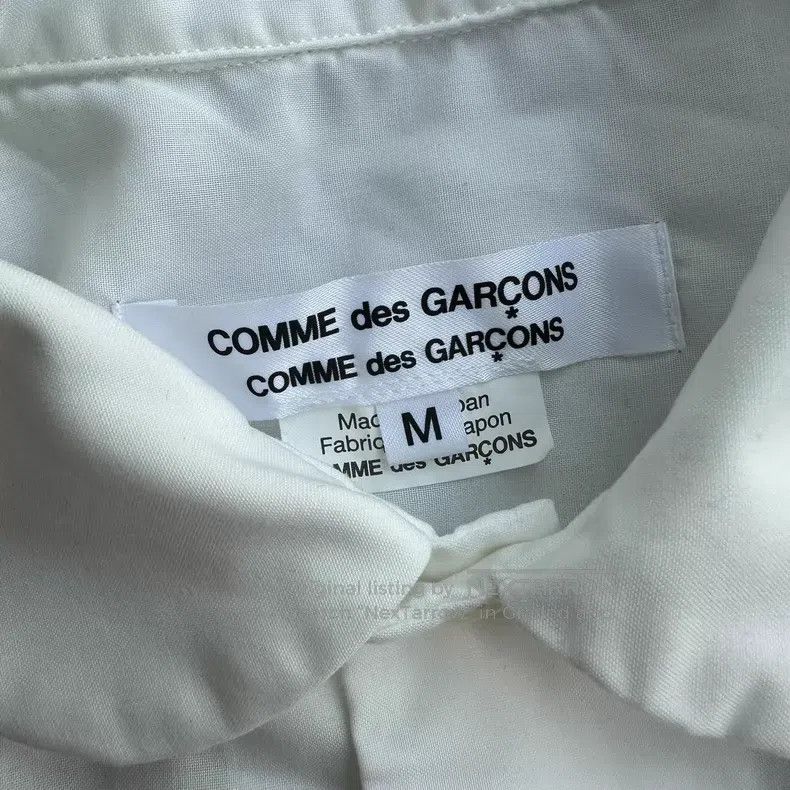 Comme des Garcons Comme Des Garcons White Shirt Size M / US 6-8 / IT 42-44 - 2 Thumbnail