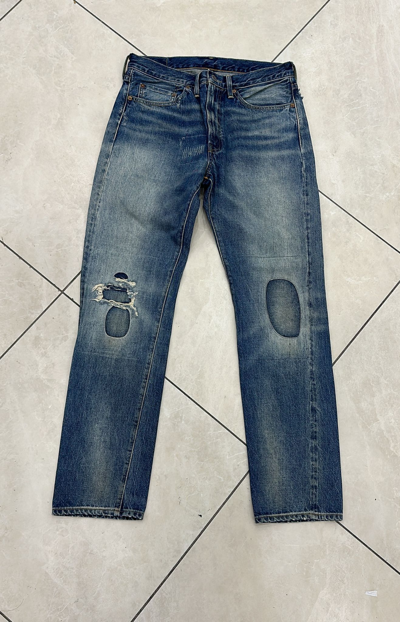 Levi's Vintage Clothing LVC SAMPLE Levi's Vintage Clothing 1954 501Z XX Selvedge Size US 32 / EU 48 - 1 Thumbnail