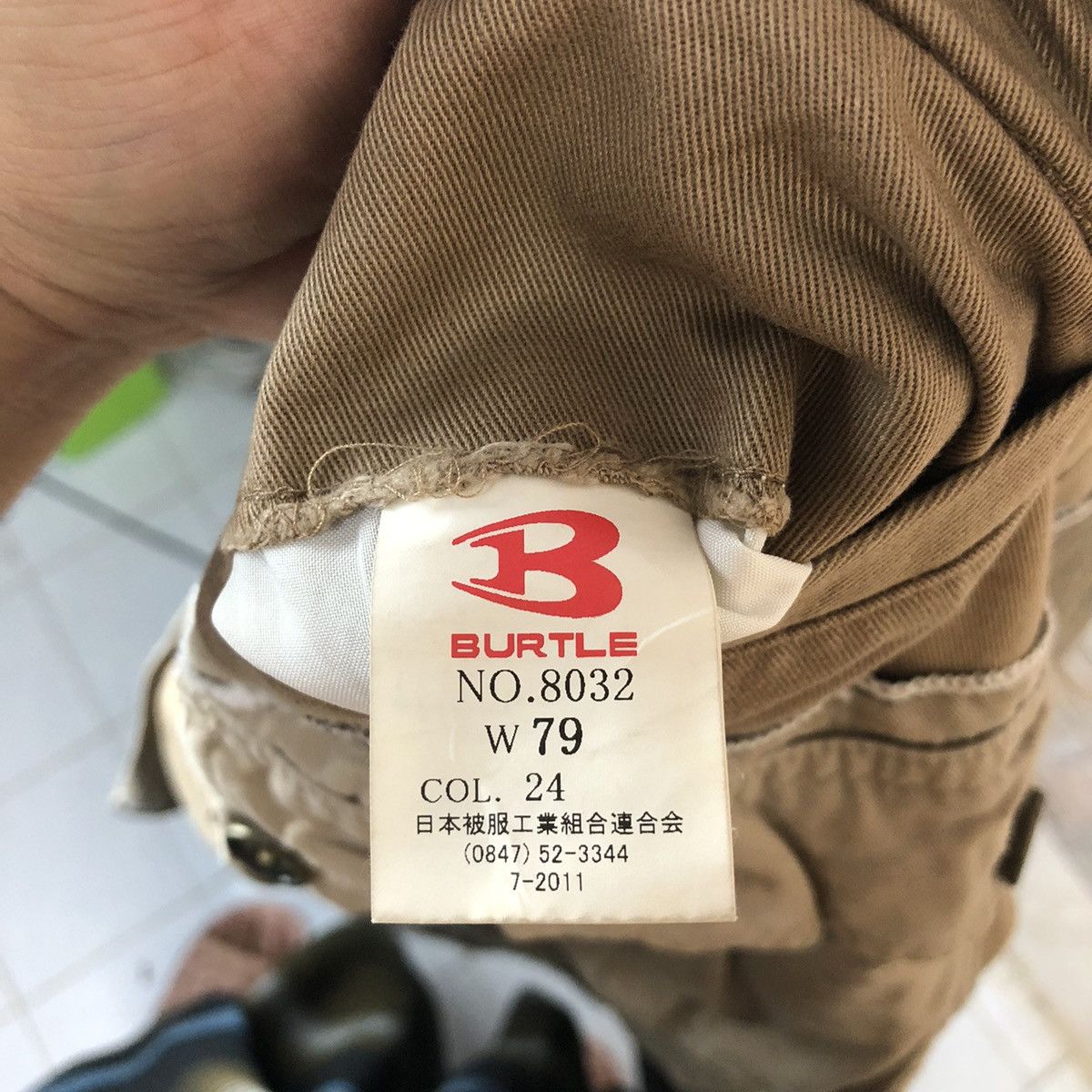 Japanese Brand DL Burtle Brown Custom Cargo Multipocket Pants #A969 Size US 30 / EU 46 - 25 Thumbnail