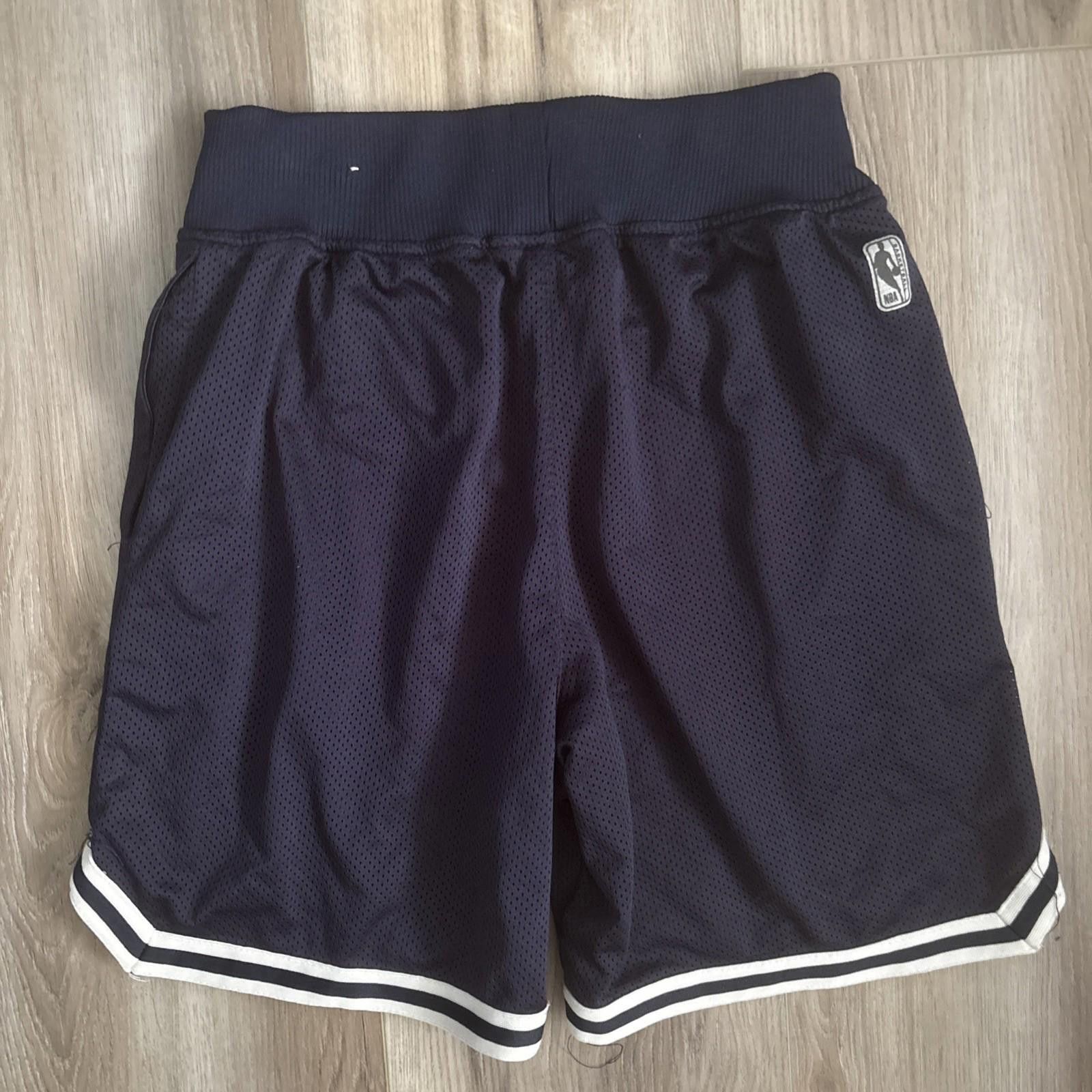 NBA NBA Men's Size Small Navy Blue Vintage Basketball Shorts Size ONE SIZE - 4 Thumbnail