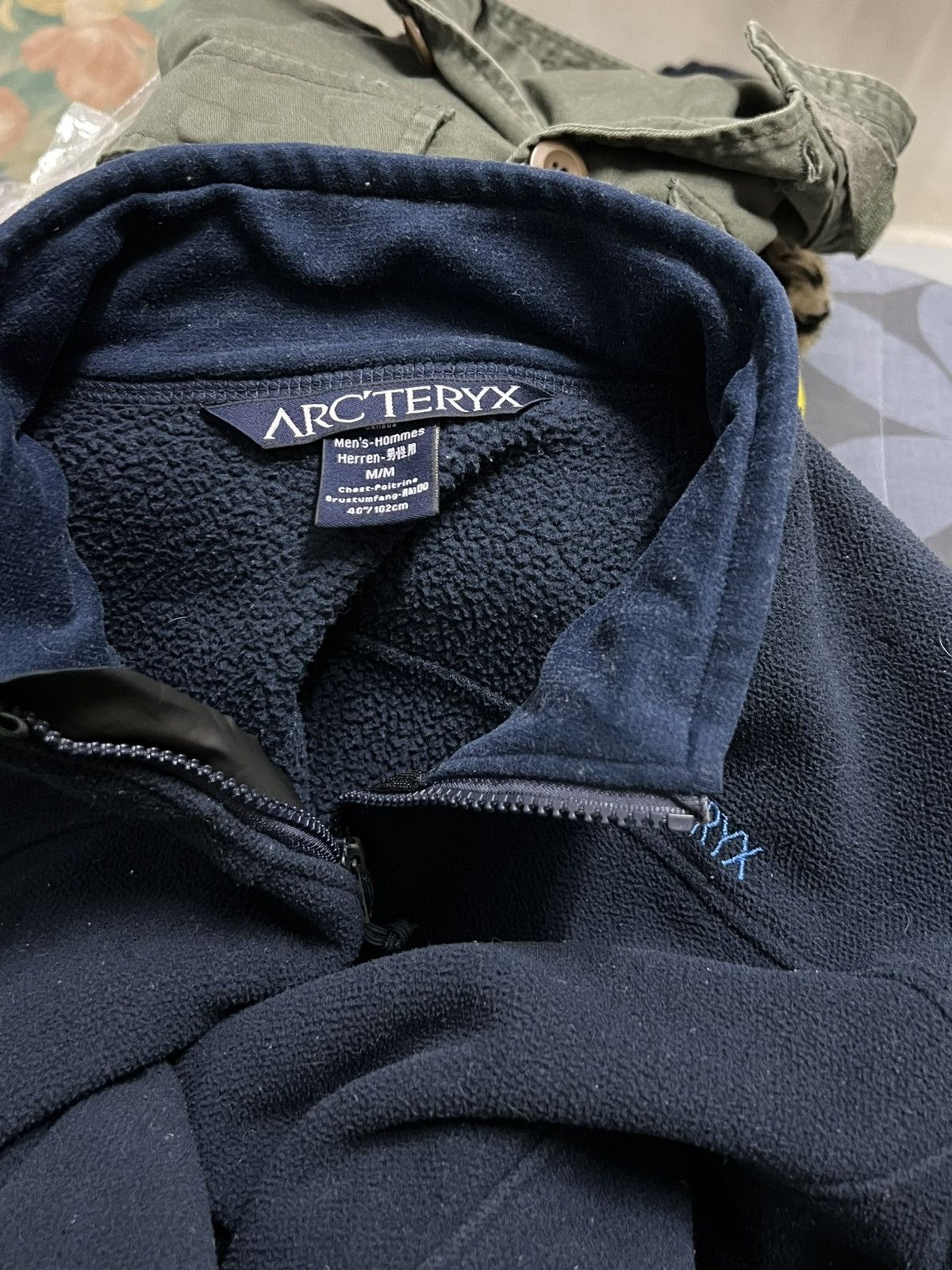 Arc'teryx Arcteryx Fleece Jacket Sweatshirt Zip Vintage Logo Size US L / EU 52-54 / 3 - 4 Thumbnail