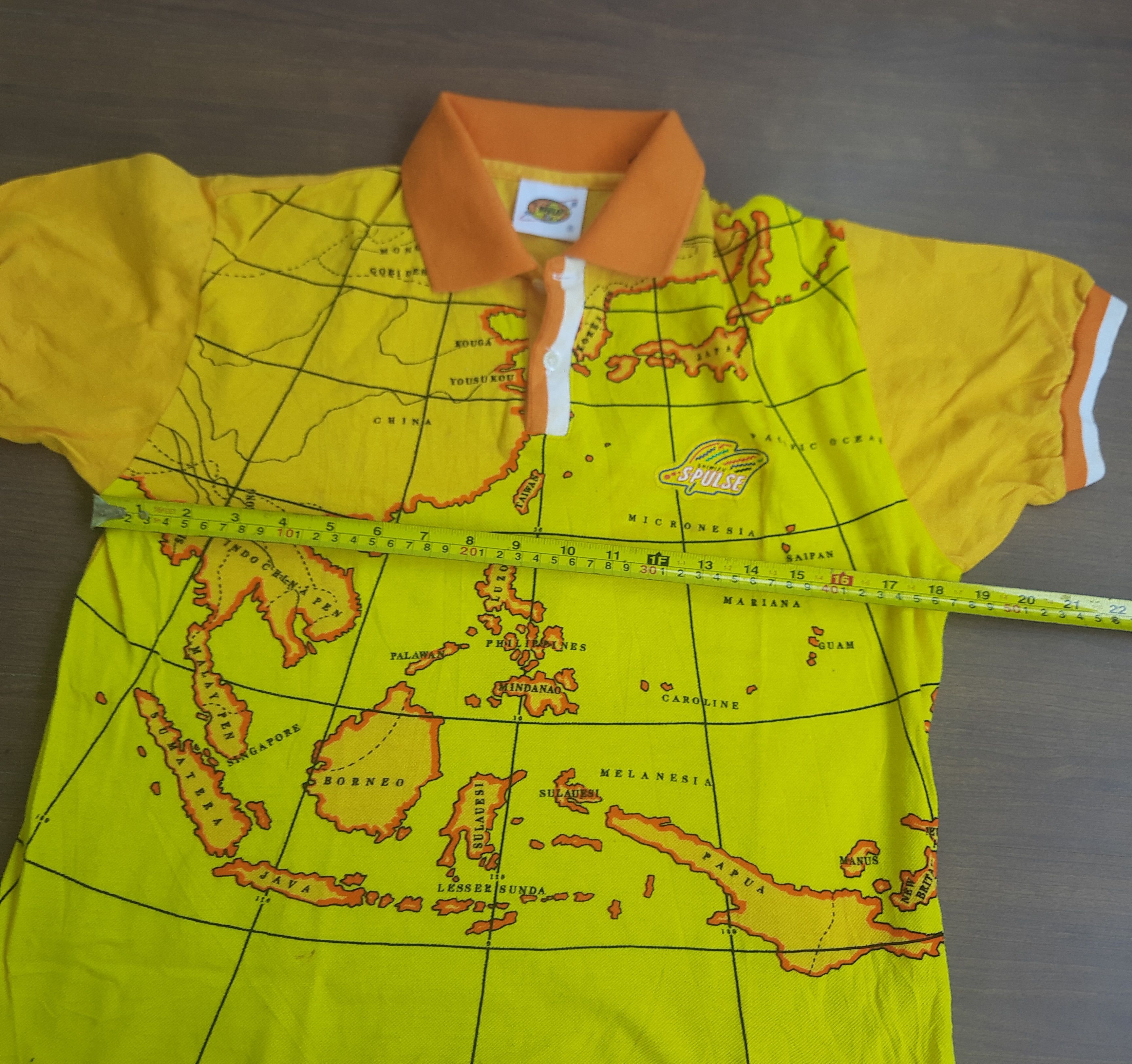 Japanese Brand Vintage 90s Shimizu S-Pulse Japanese Polo Shirts Size US S / EU 44-46 / 1 - 12 Thumbnail