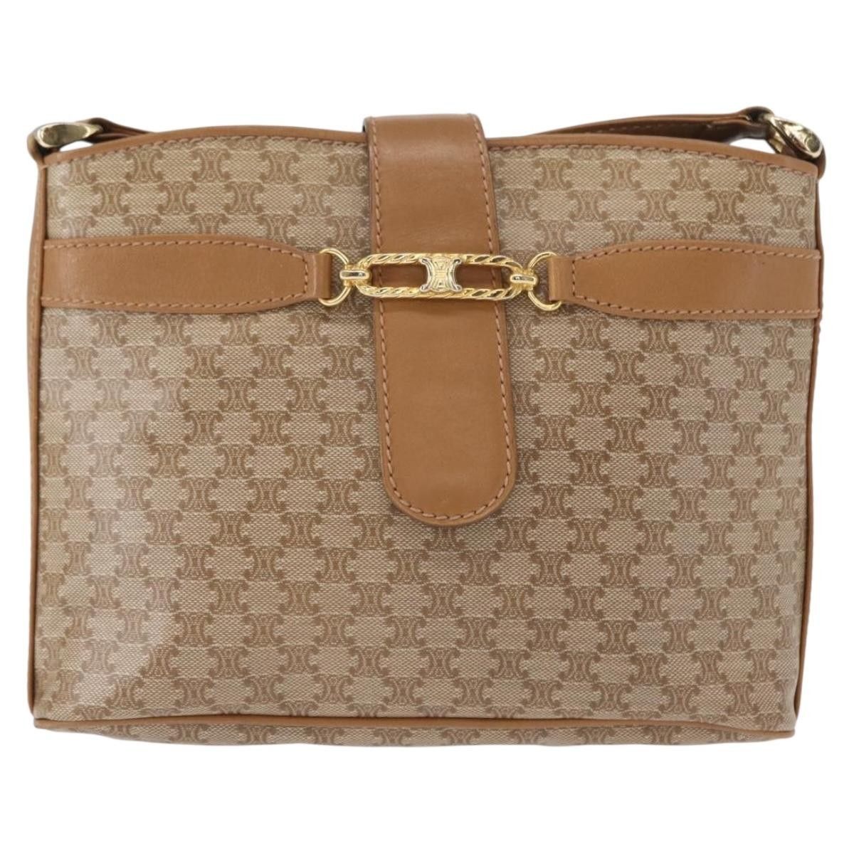 Celine Celine Vintage Macadam Shoulder Bag Canvas Size ONE SIZE - 1 Thumbnail