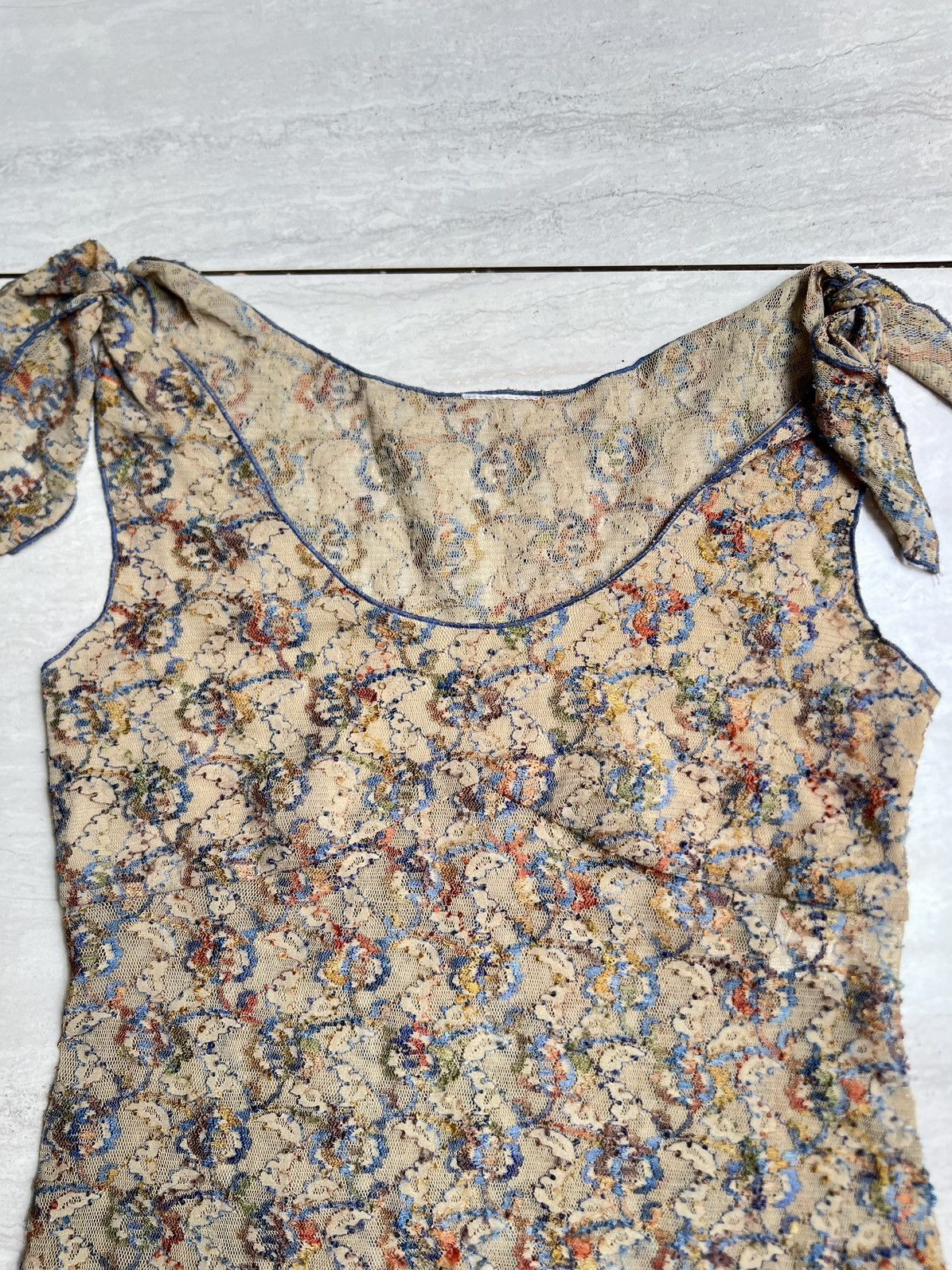 Anna Sui ANNA SUI Mesh Crop Tops Size XS / US 0-2 / IT 36-38 - 7 Thumbnail