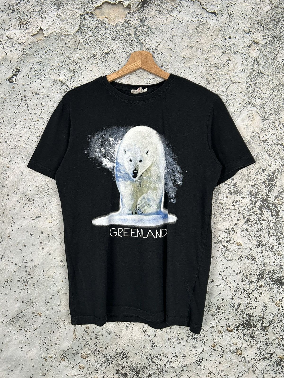 Vintage Vintage Greenland Animal Graphic Tee Polar Bear 90s Size US M / EU 48-50 / 2 - 1 Thumbnail