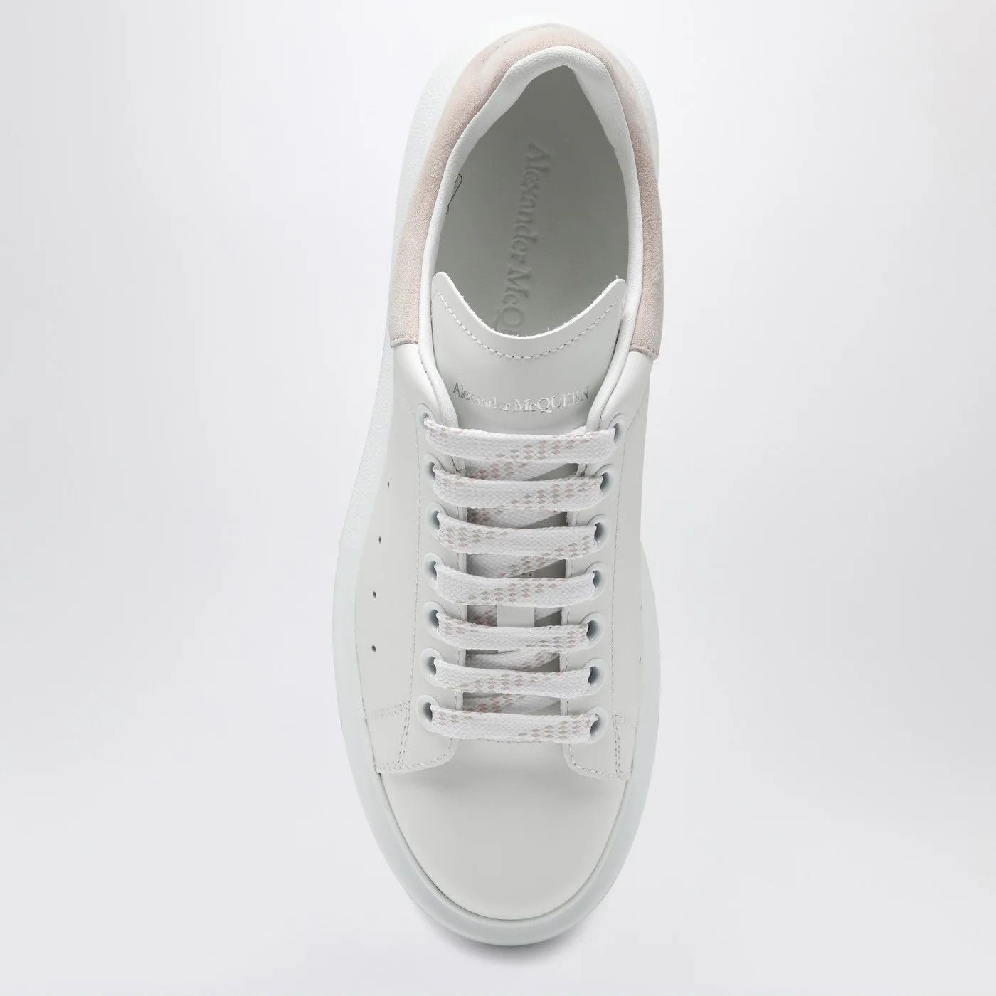 Alexander McQueen o1d2blof0426 Oversize Sneakers in White/Patchouli Size US 9 / IT 39 - 3 Thumbnail