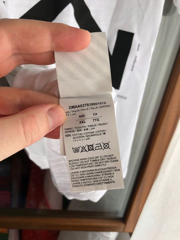 Off-White SS18 Off-White Diag Monalisa Tee Size US XL / EU 56 / 4 - 9 Thumbnail
