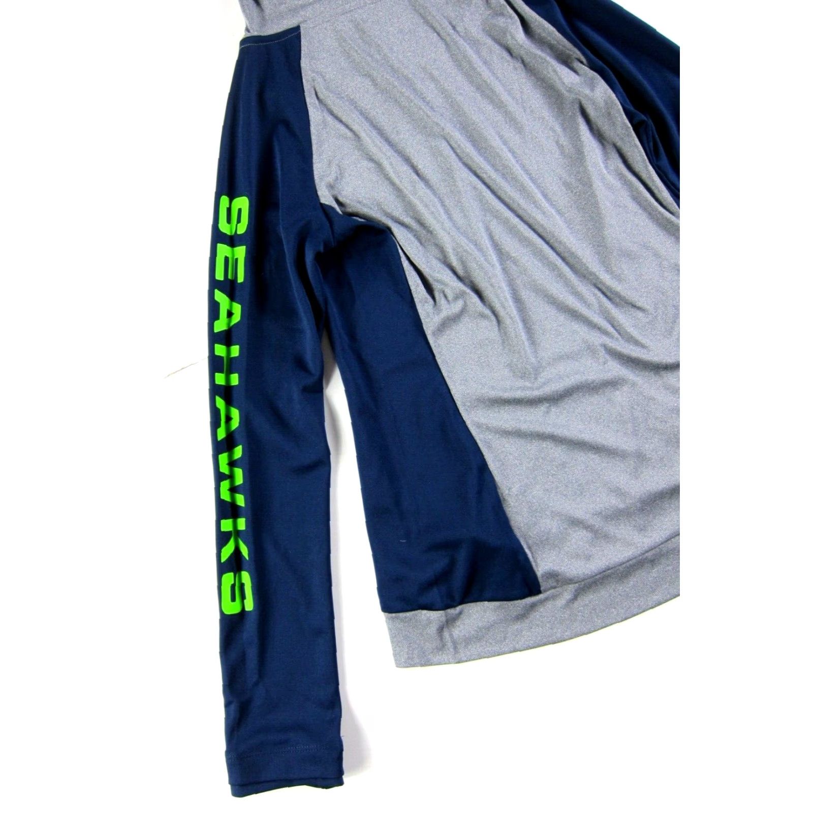 Vintage Fanatics Seattle Seahawks Hooded Sweatshirt Woman XS - Blue Grey Green - Football - Full Zip - 100% Polyester - Regular - Women - Shirt/ Sweatshirt Size XS / US 0-2 / IT 36-38 - 5 Thumbnail