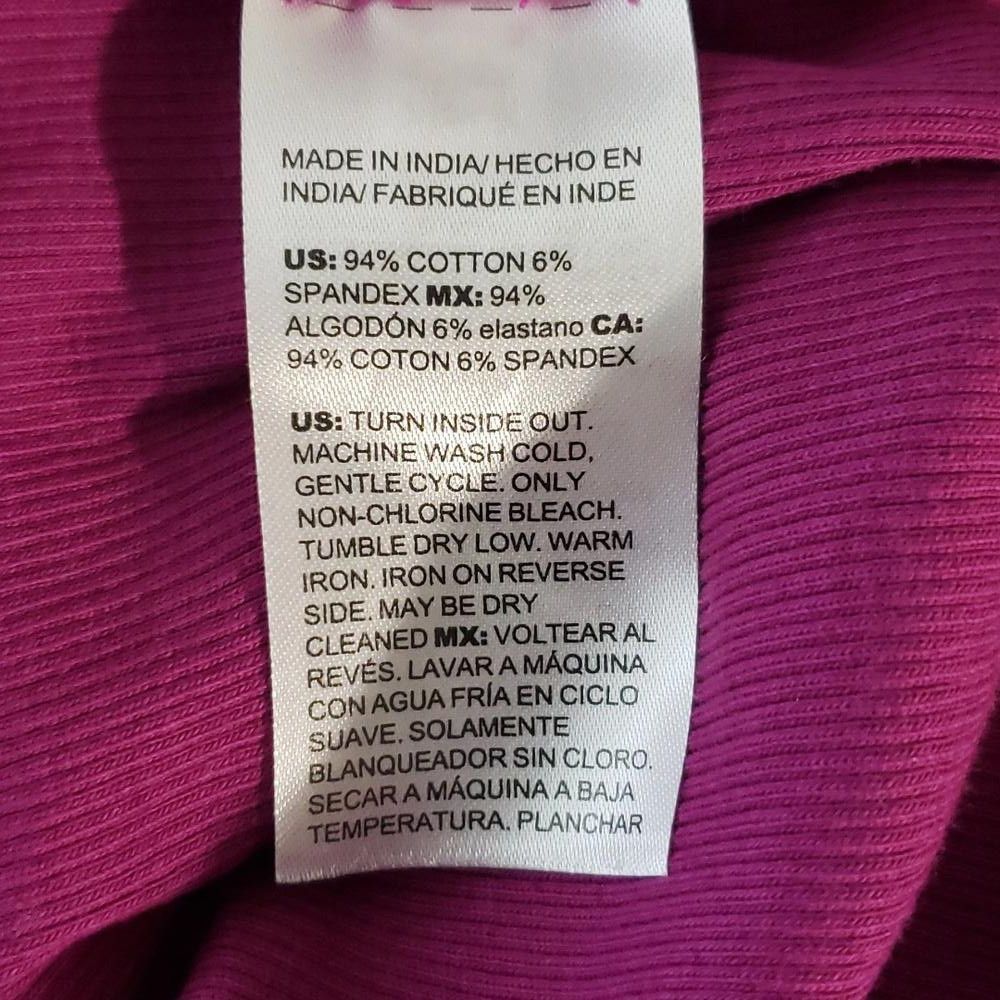 Chicos CT801a Chico's Ladies Magenta Long Sleeve Top L Size L / US 10 / IT 46 - 5 Thumbnail