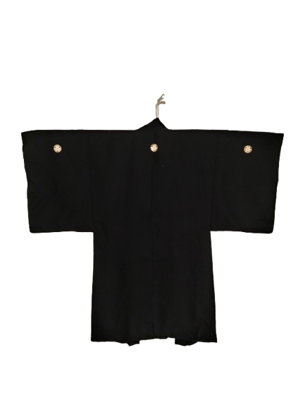 Komono Vintage Men Haori Kimono Nice Motif Yakuza Style Japanese Size US L / EU 52-54 / 3 - 3 Thumbnail