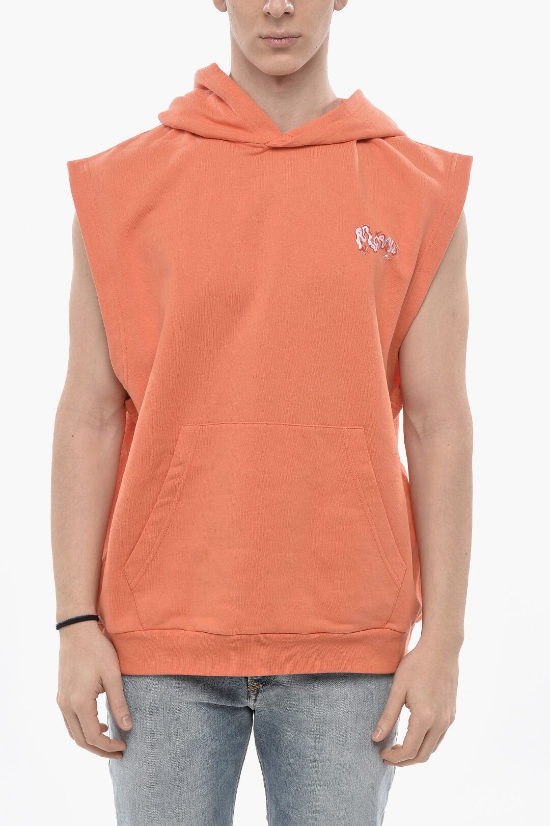 Marni Brushed Cotton Sleeveless Hoodie Size US M / EU 48-50 / 2 - 1 Thumbnail