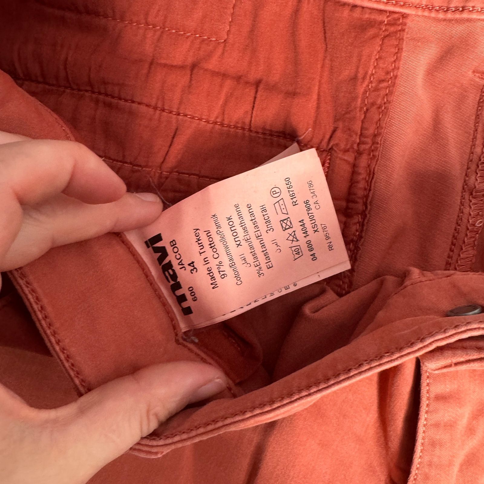 Mavi Mavi - Jacob 9" Shorts in Baked Clay Twill 34 Size US 34 / EU 50 - 3 Thumbnail