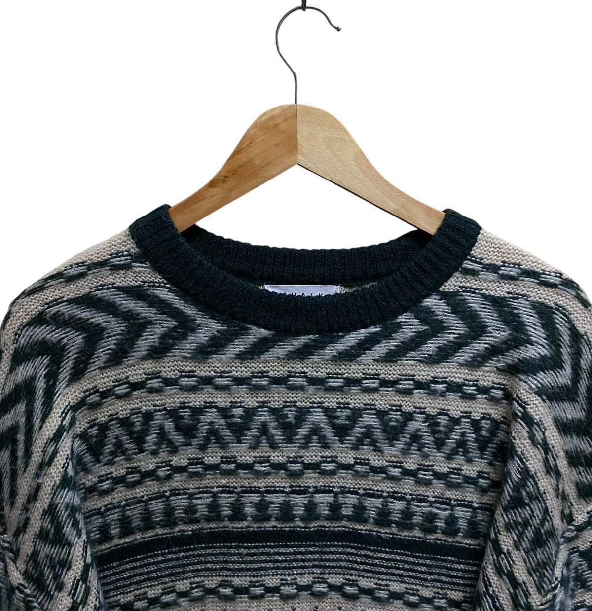 Japanese Brand Vintage Japanese Brand Chalk Knitwear 1990s Size US M / EU 48-50 / 2 - 5 Thumbnail