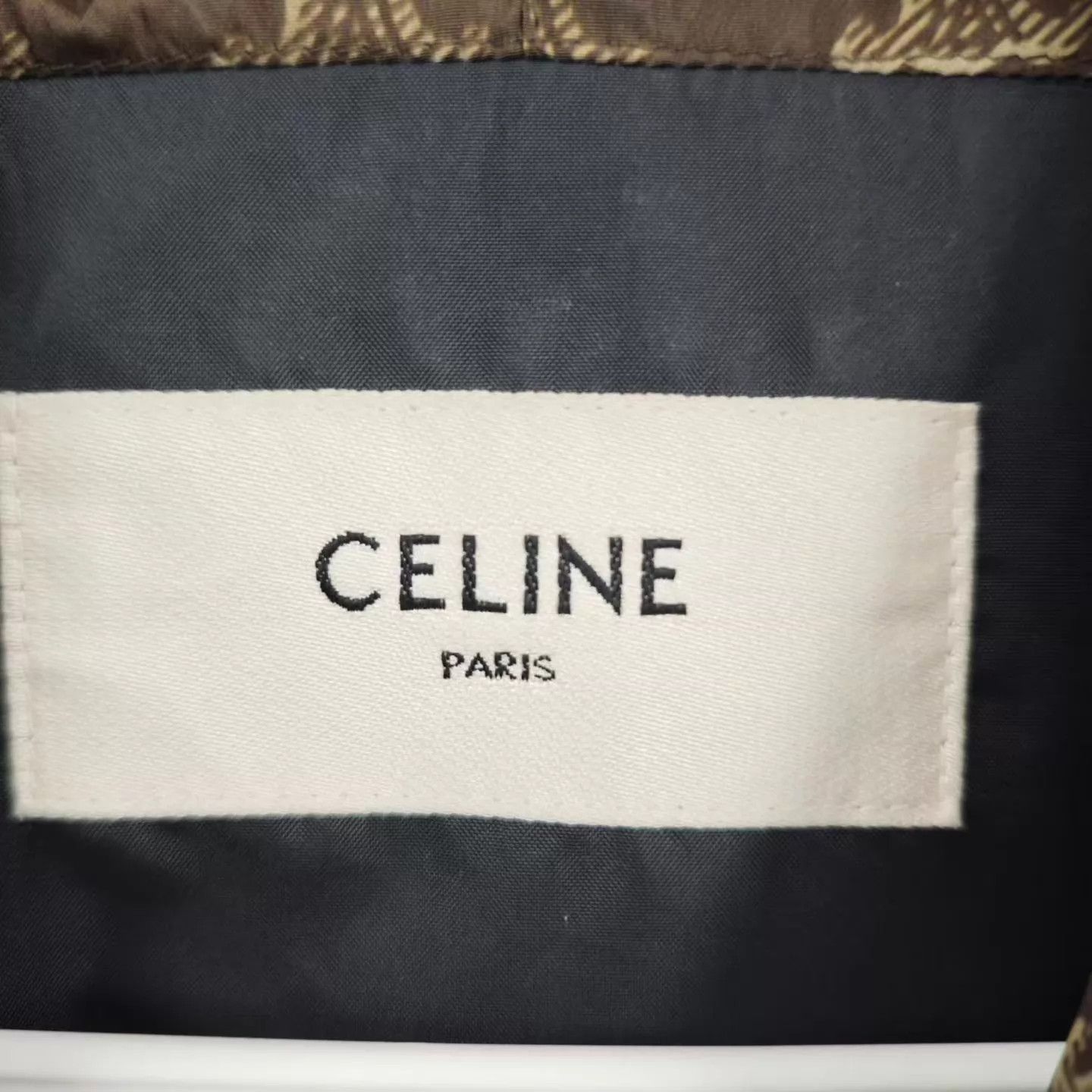 Celine Celine Triomphe Monogram Hooded Zip Jacket Sz48 Size US M / EU 48-50 / 2 - 4 Thumbnail