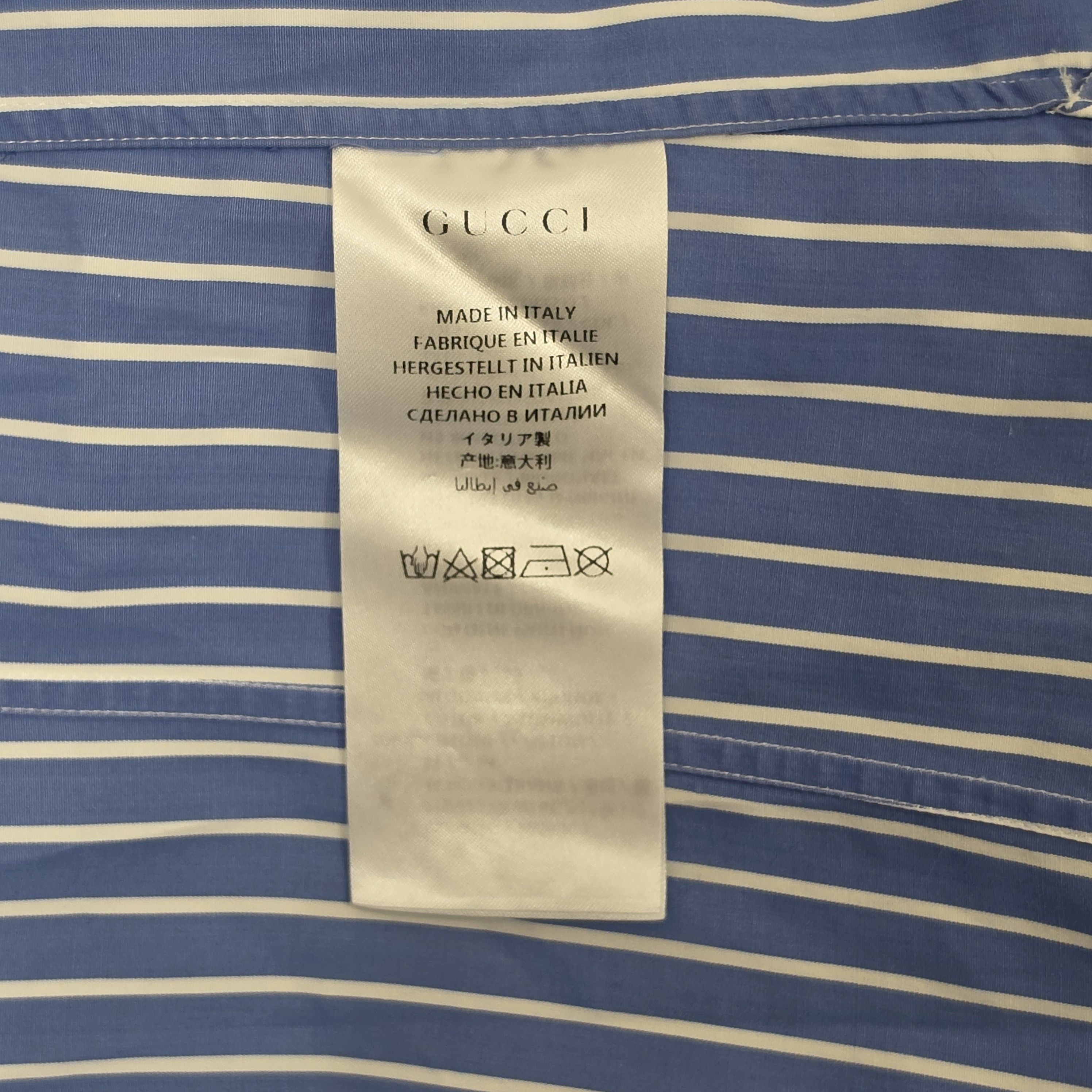 Gucci Striped dress shirt Size US S / EU 44-46 / 1 - 9 Thumbnail