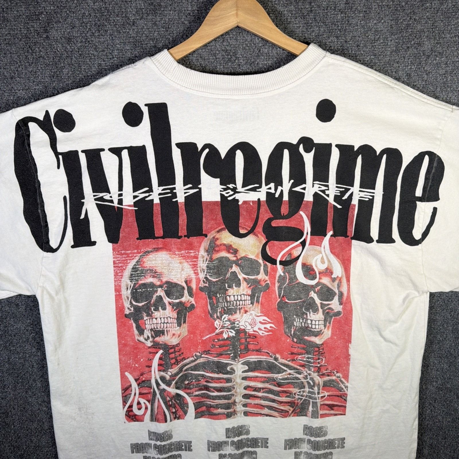 Civil Regime Civil Regime Shirt XL White Before Were Gone Baggy Hype Trav Size US XL / EU 56 / 4 - 2 Thumbnail