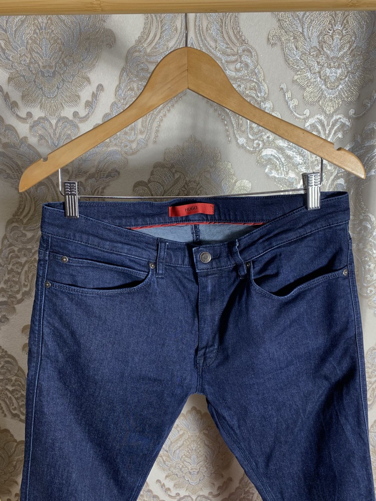 Hugo Boss HUGO BOSS CLASSIC CASUAL DENIM JEANS SKINNY PANTS DELUX Y2K Size US 34 / EU 50 - 2 Thumbnail