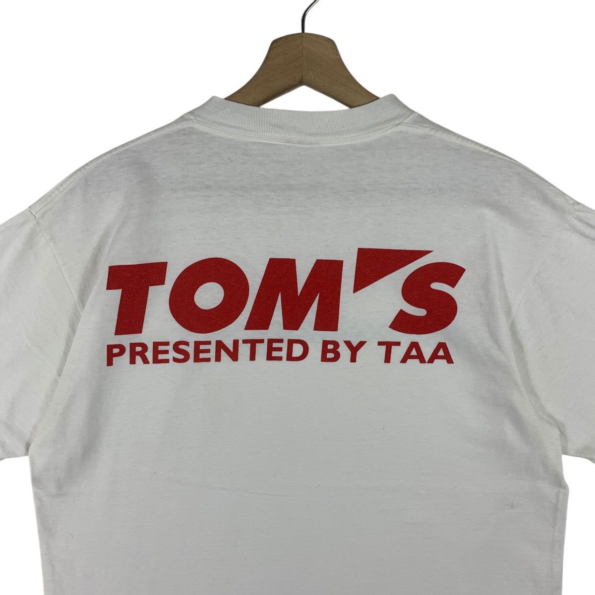 Toms × Vintage Vintage TOM’S Racing big logo backhit printed tees Size US M / EU 48-50 / 2 - 9 Thumbnail