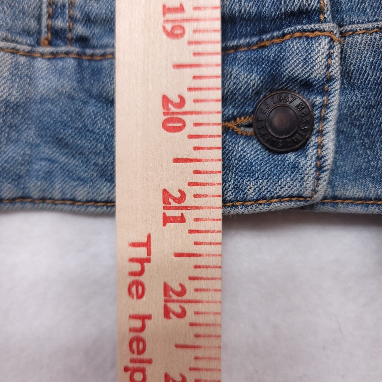 Mossimo Mossimo Supply Co Button Up Denim Hoodie Womens Size M Gray Size M / US 6-8 / IT 42-44 - 7 Thumbnail