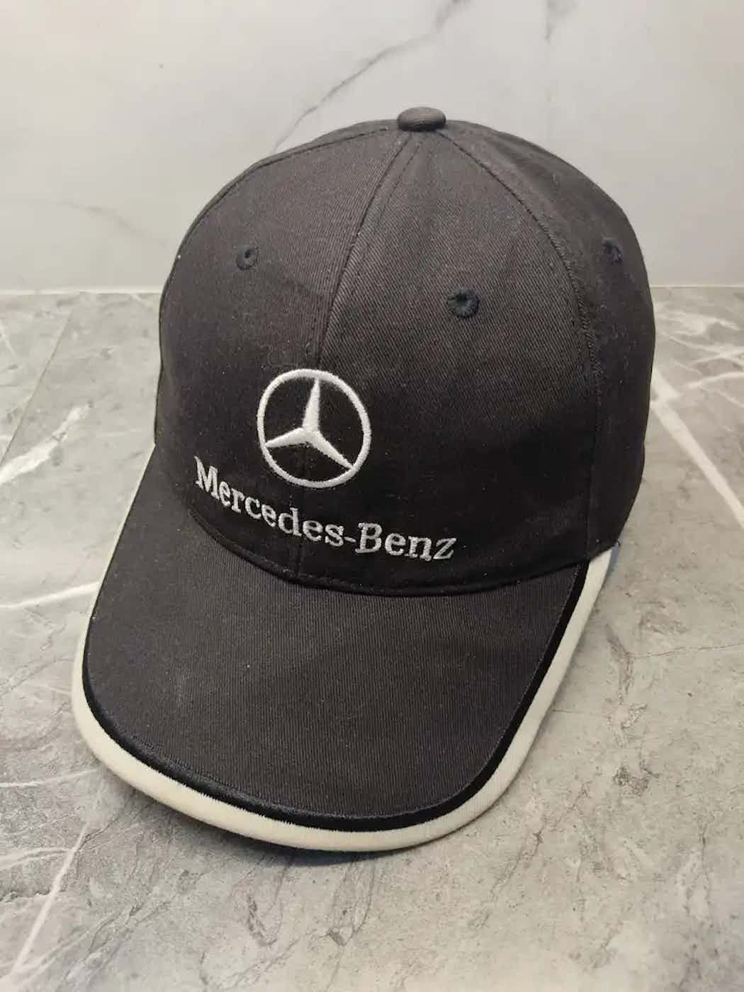 image of Vintage Mercedes Benz Cap Hat in Mix, Men's
