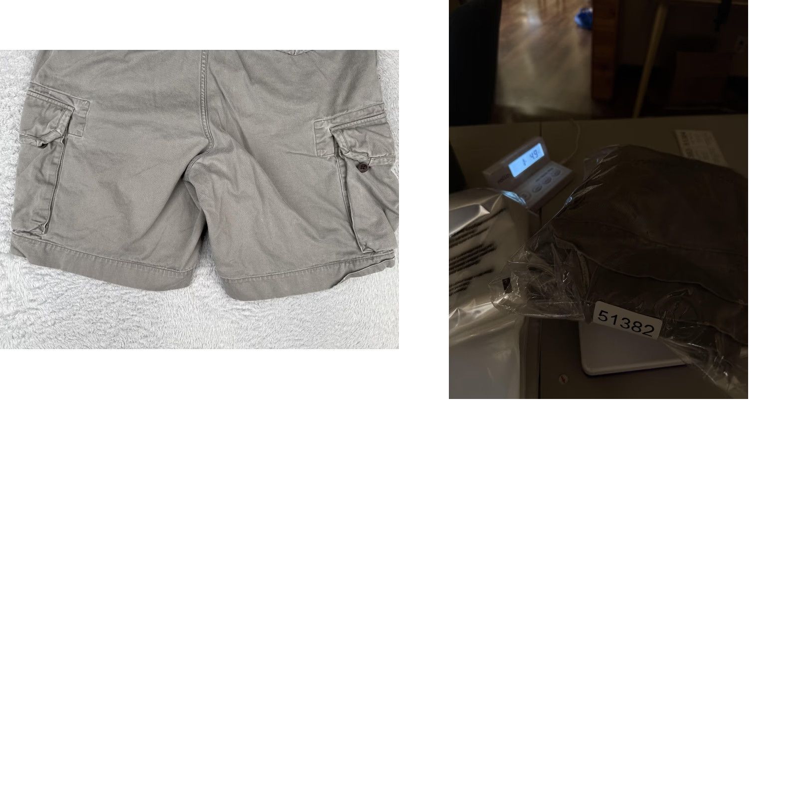 Polo Ralph Lauren Polo Ralph Lauren Cargo Shorts Mens 36 Gray Casual Utility Pockets 36x10 Summer Cotton Canvas Size US M / EU 48-50 / 2 - 10 Thumbnail