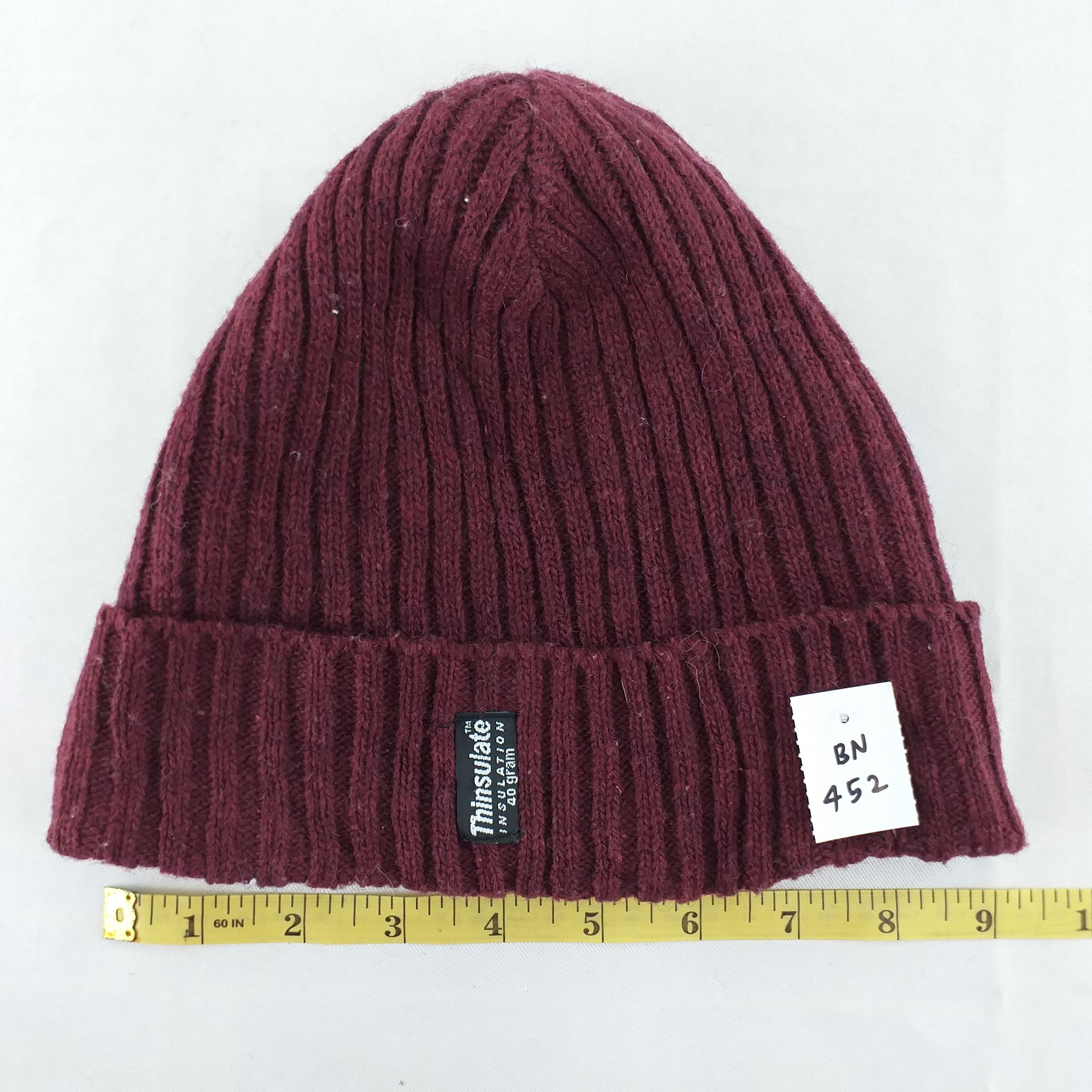 Japanese Brand H&M Thinsulate Plain Snow Cap Hat Beanie -BN452 Size ONE SIZE - 4 Thumbnail