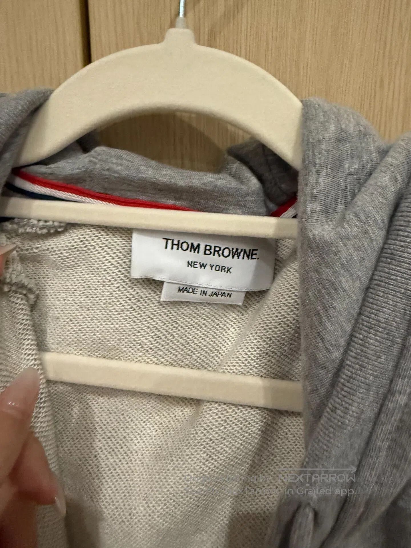 Thom Browne gray thom browne women's hoodie jacket. Size US S / EU 44-46 / 1 - 3 Thumbnail