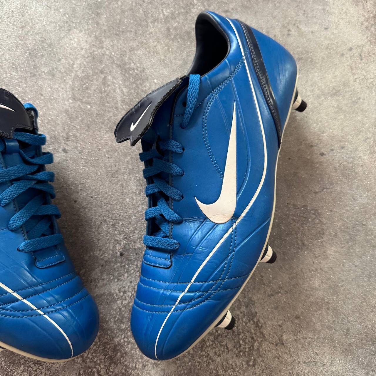Nike × Vintage Nike Vapor SG Vintage RARE Soccer/Football Boots Cleats Size US 12 / EU 45 - 5 Thumbnail