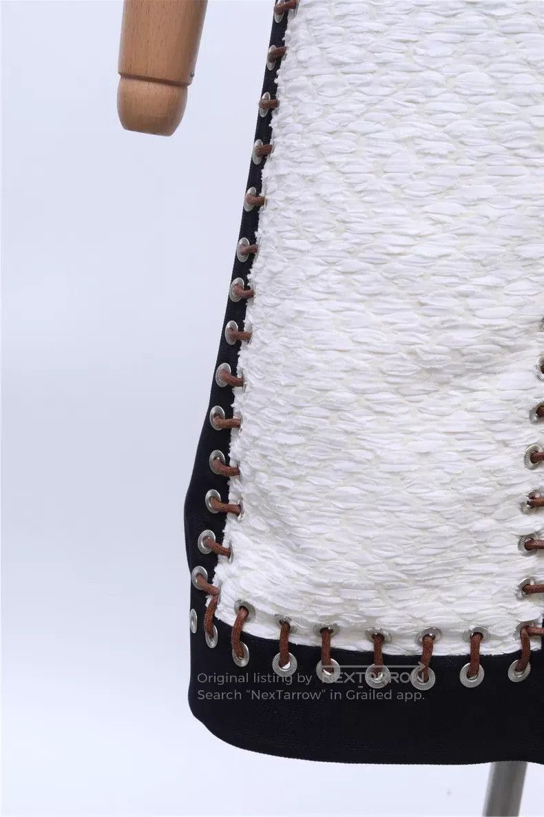 Givenchy Givenchy Black and White Patchwork Sheepskin Coat Size XS / US 0-2 / IT 36-38 - 7 Thumbnail