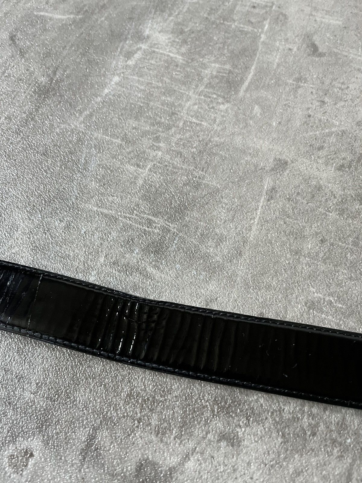 Helmut Lang Helmut Lang vintage leather belt archival black Size ONE SIZE - 14 Thumbnail