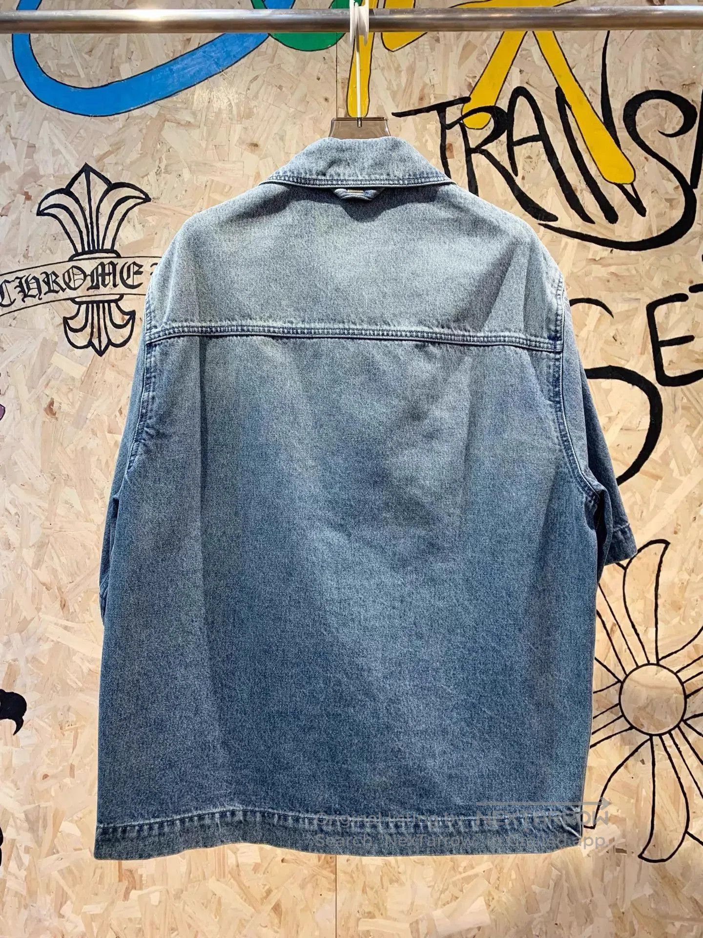 Louis Vuitton Blue Short Sleeve Denim Jacket - XL. Size US XL / EU 56 / 4 - 5 Thumbnail