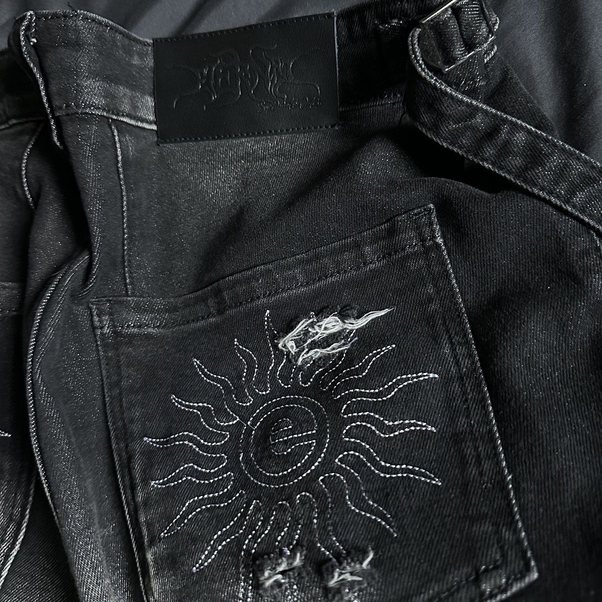 Eternal Type X Strapped Denim - Eternal Artwear Jeans Size US 34 / EU 50 - 4 Thumbnail