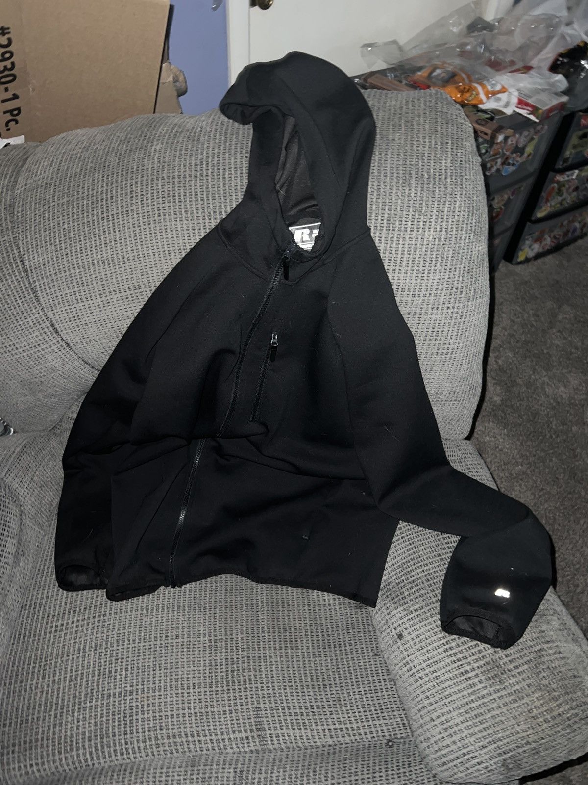 Russell Athletic Vintage Russell Athletic Zip Hoodie Black