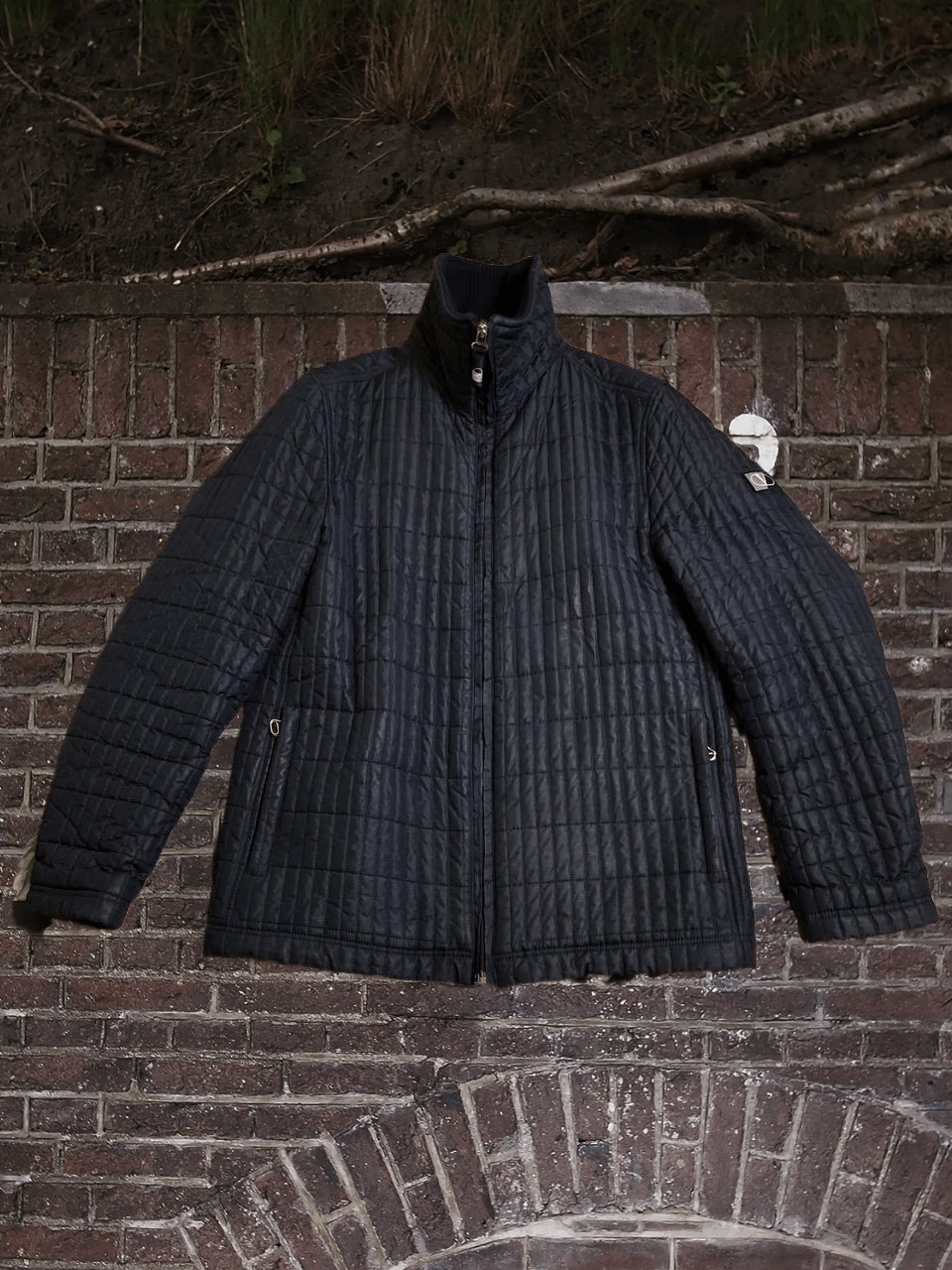 Valentino Valentino Sports High Neck Quilted Zip-Up Jacket Size XS / US 0-2 / IT 36-38 - 1 Thumbnail