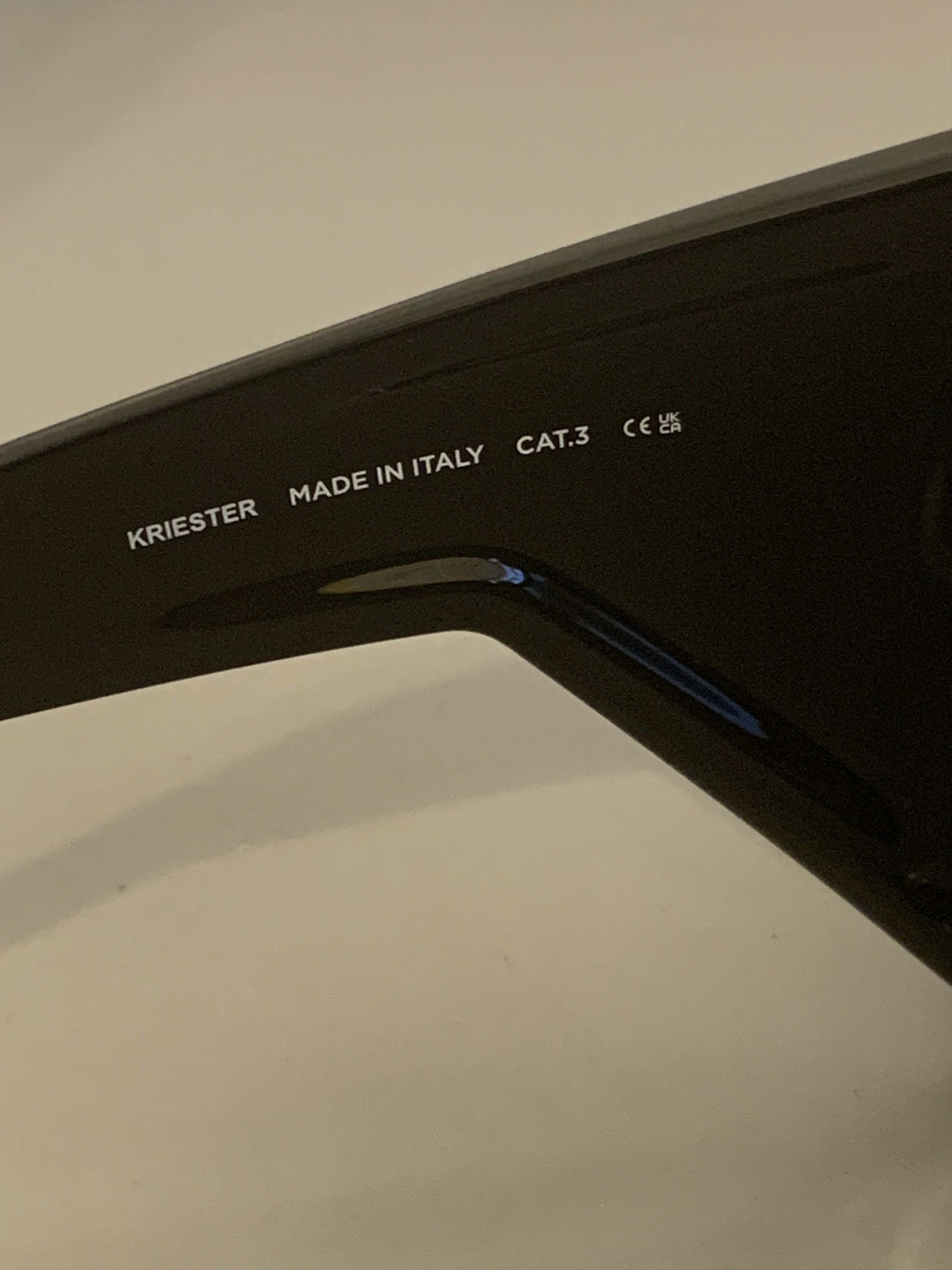 Rick Owens Rick Owens SS23 Edfu Kriester Sunglasses Size ONE SIZE - 4 Thumbnail