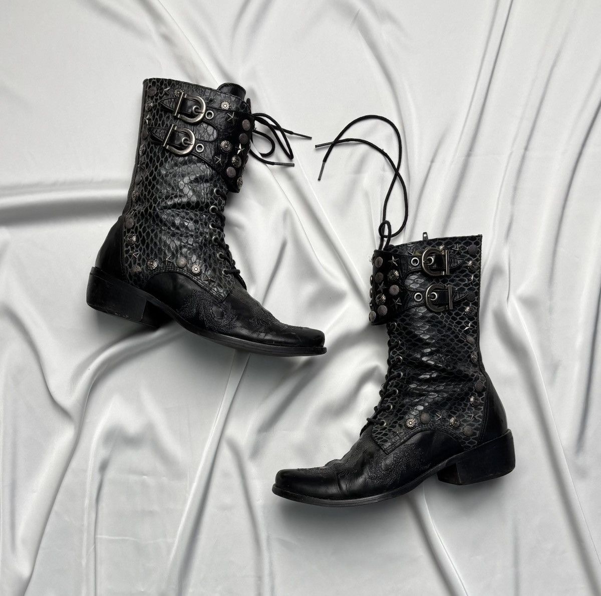 Japanese Brand Koji Kuga Saint Tropez Platform Boots | Grailed