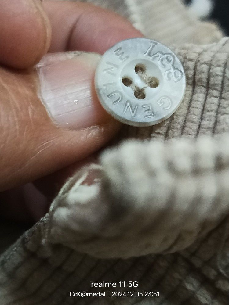 Lee Lee Corduroy Vintage Size US 30 / EU 46 - 8 Thumbnail