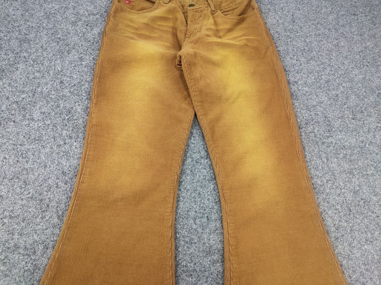 Miss Sixty Miss Sixty Rare Vtg Y2K low-rise flared Corduroy Pants jeans Size 29" - 9 Thumbnail