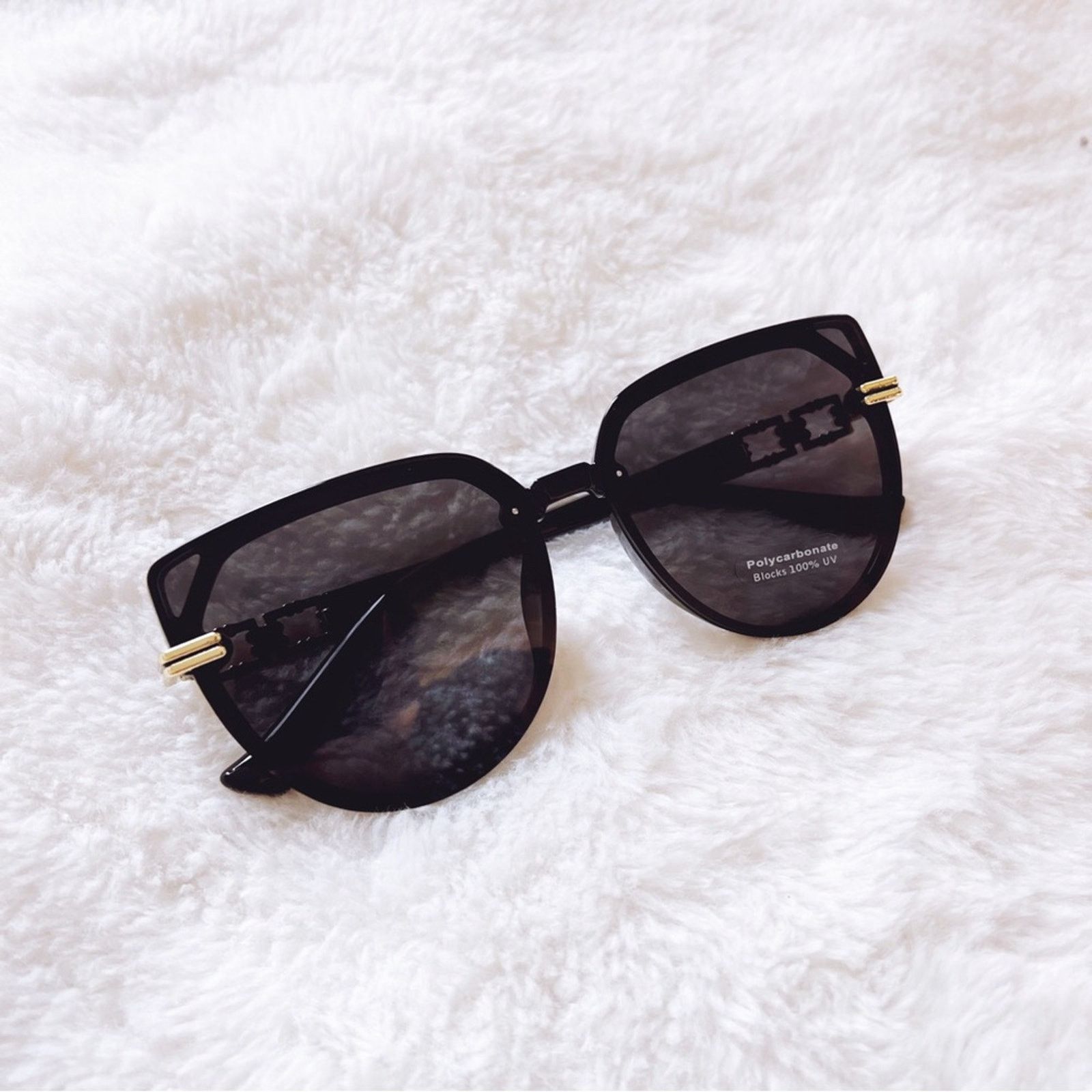 Other Liana Black Sleek Sunglasses Size ONE SIZE - 2 Thumbnail
