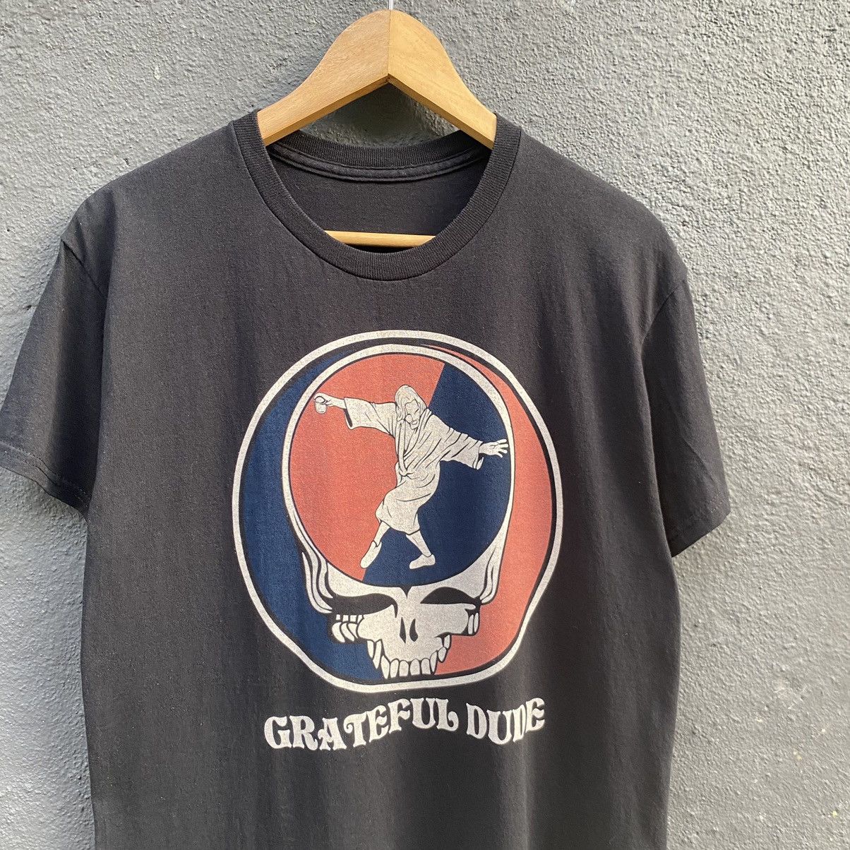 Band Tees Grateful Dude Skull Head Promo Boot ERD GRUNGE HOLY GRAIL T Size US M / EU 48-50 / 2 - 2 Thumbnail