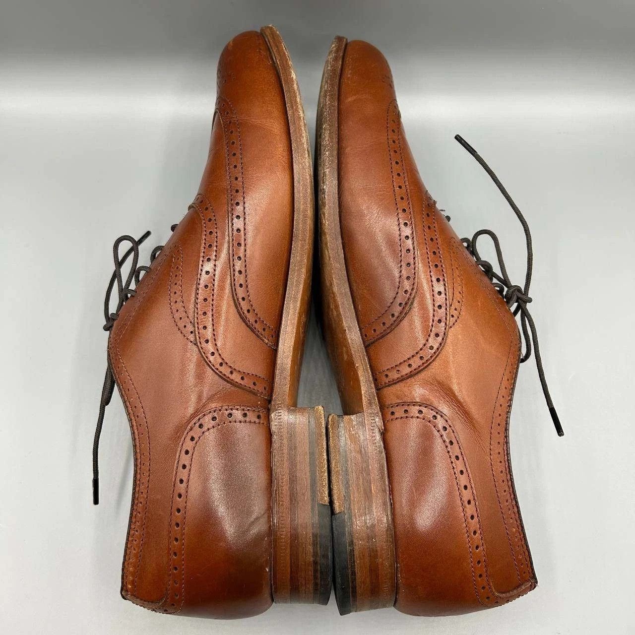 Footjoy FootJoy Oxford Dress Shoes 9 C Leather Wingtip Brogue 74435 Size US 9 / EU 42 - 7 Thumbnail