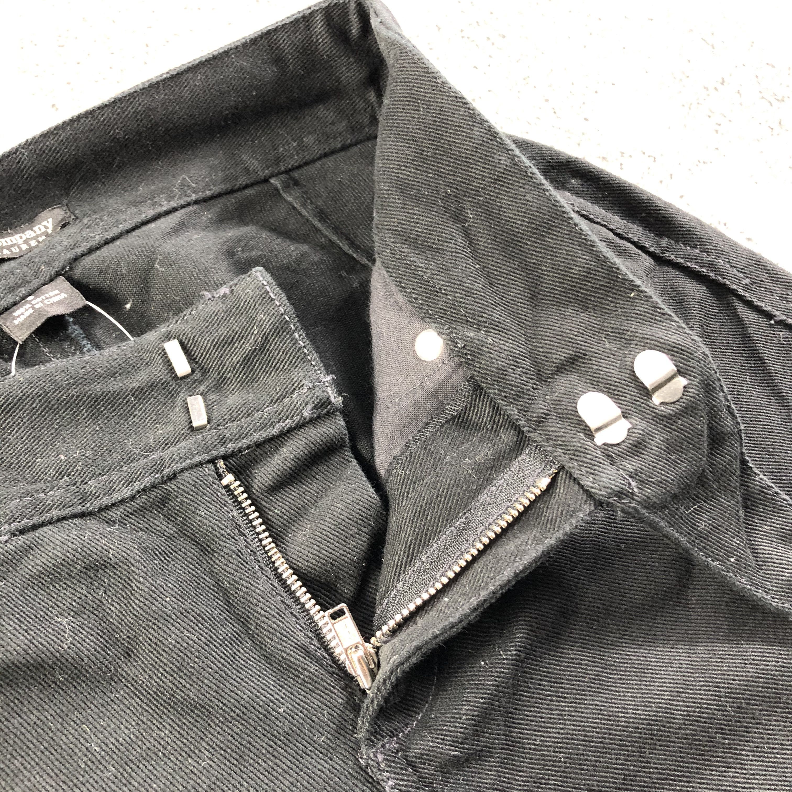 Polo Ralph Lauren Polo Jeans Ralph Lauren Jeans Black Flare Denim KJ1778 Size 26" / US 2 / IT 38 - 6 Thumbnail