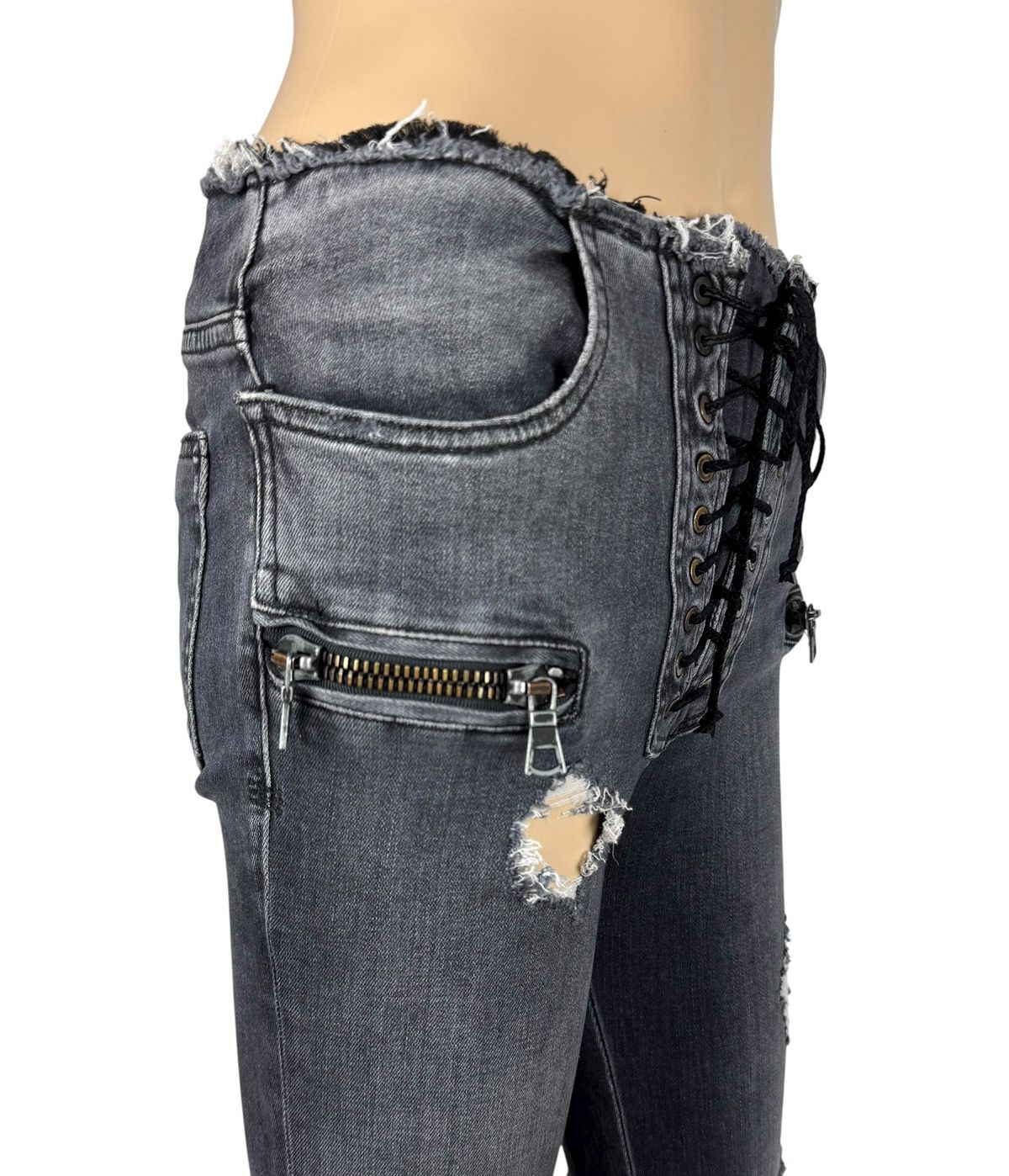 Ben Taverniti Unravel Project Unravel Project Ben Taverniti Flared Jeans Riped Size 27 Size 27" / US 4 / IT 40 - 5 Thumbnail