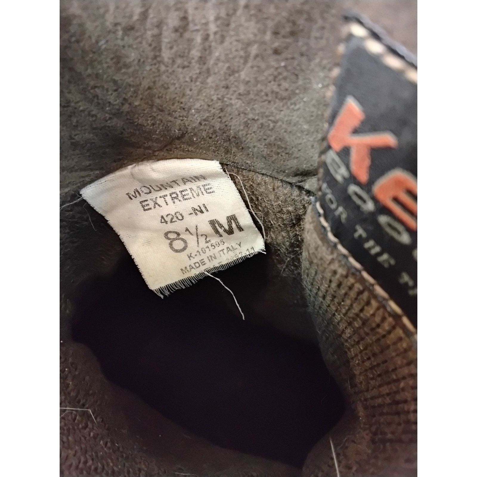 Kennetrek Mountian Extreme 420-NI Boots Men's 8.5 Brown